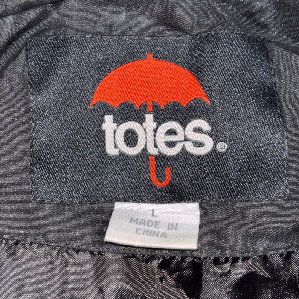 Totes Packable Rain Wind Jacket Lightweight Hoode… - image 7